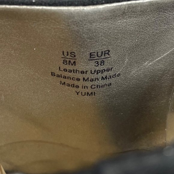 Sam Edelman 8 Yumi suede mule heels black - Picture 8 of 9